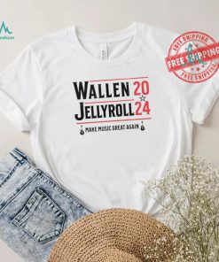 Wallen JellyRoll 2024 Make Music Great Again T Shirt, hoodie, sweater, long sleeve and tank top Wallen JellyRoll 2024 Make Music Great Again T Shirt