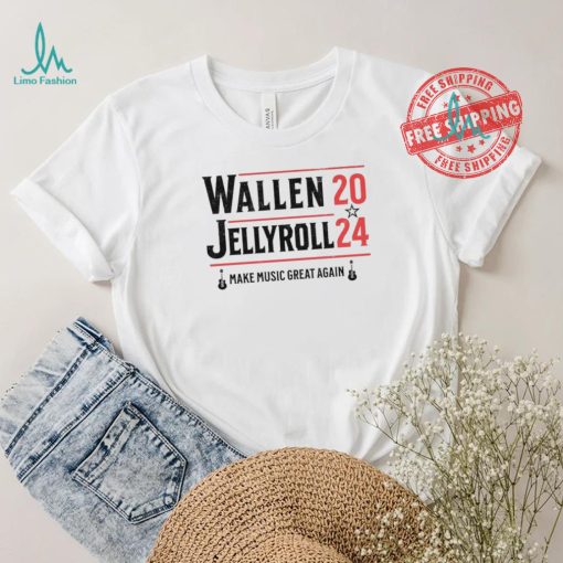 Wallen JellyRoll 2024 Make Music Great Again T Shirt