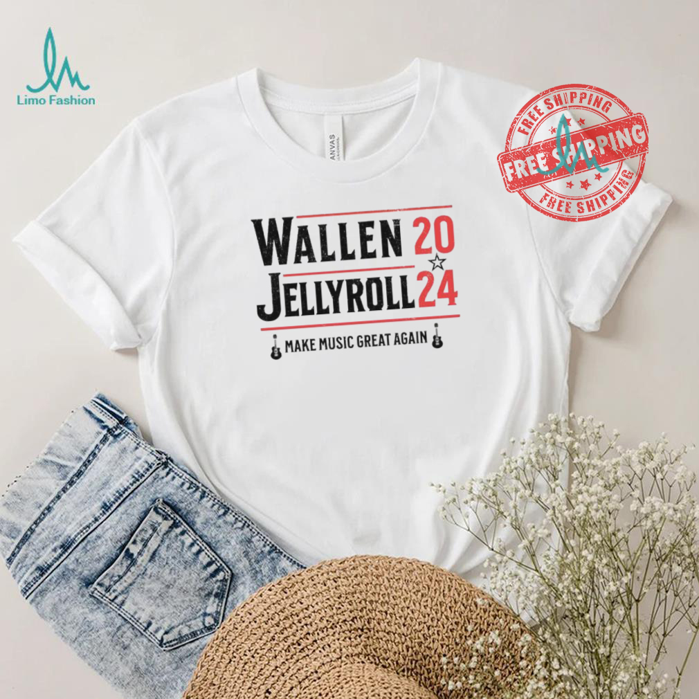 Wallen JellyRoll 2024 Make Music Great Again T Shirt Wallen JellyRoll 2024 Make Music Great Again T Shirt
