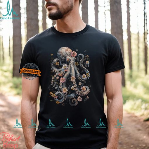 Watercolor Octopus Graphic Tees T Shirt