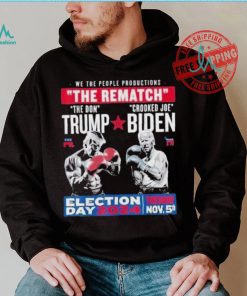 We The People Productions Rematch Trump Vs Biden 2024 Election Day 2024 Tuesday Nov 5th T shirt