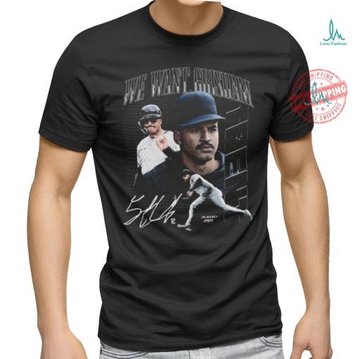 We Want Grisham Signature Vintage T shirt