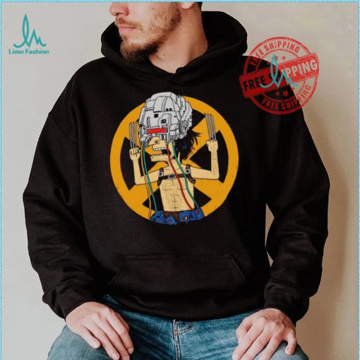 Weapon X and Cornholio Weaponholio logo shirt