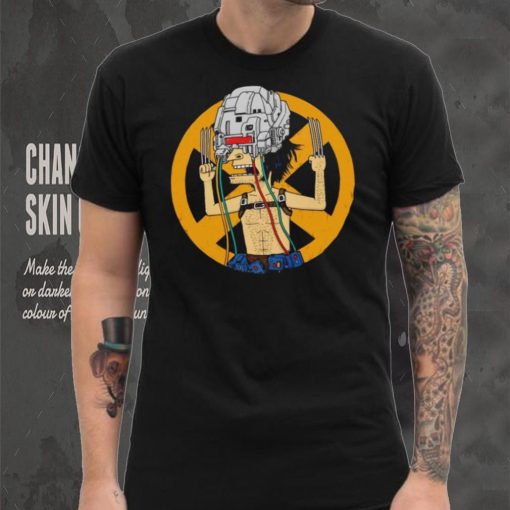 Weapon X and Cornholio Weaponholio logo shirt