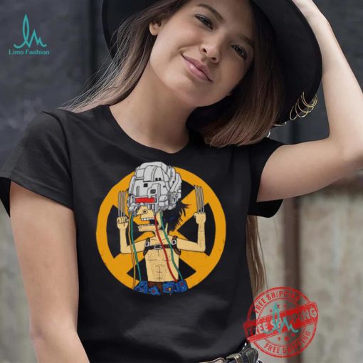 Weapon X and Cornholio Weaponholio logo shirt