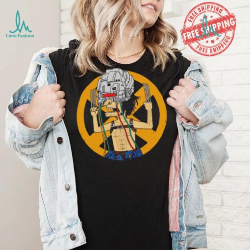 Weapon X and Cornholio Weaponholio logo shirt