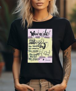 Wednesday July Shows 2024 Poster Shirt