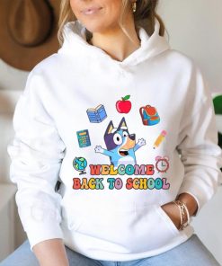 Welcome Back To School Bluey Cartoon shirt