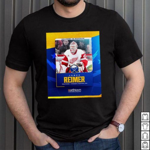 Welcome to Buffalo James Reimer Goaltender shirt