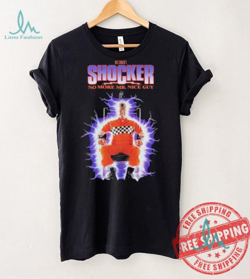 Wes Craven’s Shocker No More Mr Nice Guy Electric Chair T shirt