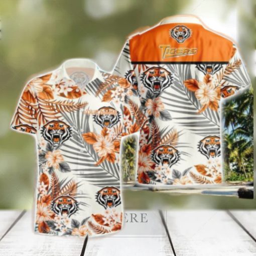 Wests Tigers NRL Combo Hawaiian Shirt And Shorts Personalized Gift Tropical Flower For Fans