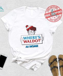 Where’s Waldo at home Waar is Wally with red and white shirt
