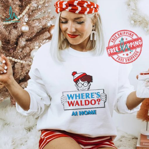 Where’s Waldo at home Waar is Wally with red and white shirt