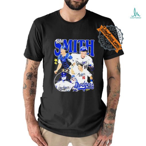 Will Smith Los Angeles Dodgers vintage graphic shirt