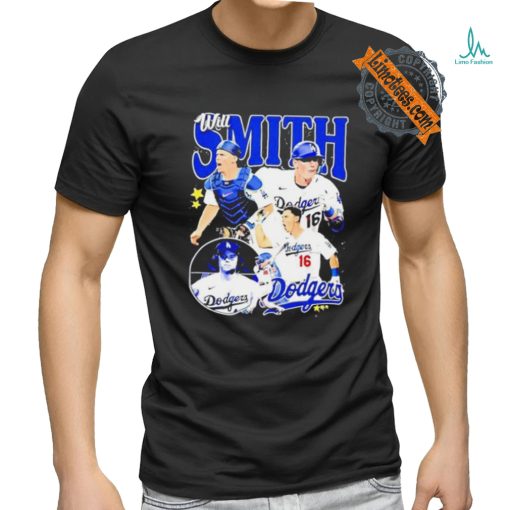 Will Smith Los Angeles Dodgers vintage graphic shirt