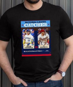 William Contreras vs Jt Realmuto National League Catcher All Star Ballot Finals 2024 Shirt