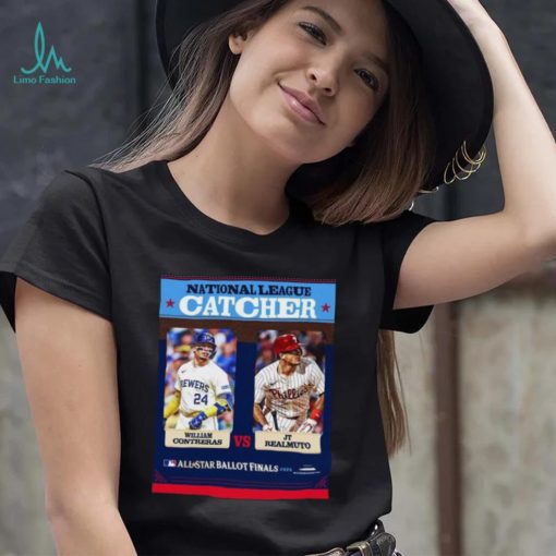 William Contreras vs Jt Realmuto National League Catcher All Star Ballot Finals 2024 Shirt