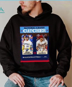 William Contreras vs Jt Realmuto National League Catcher All Star Ballot Finals 2024 Shirt