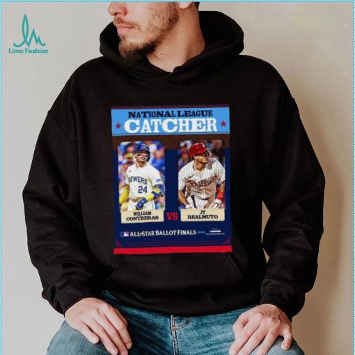 William Contreras vs Jt Realmuto National League Catcher All Star Ballot Finals 2024 Shirt