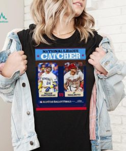 William Contreras vs Jt Realmuto National League Catcher All Star Ballot Finals 2024 Shirt