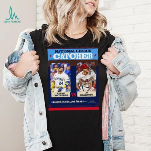 William Contreras vs Jt Realmuto National League Catcher All Star Ballot Finals 2024 Shirt