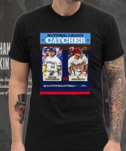 William Contreras vs Jt Realmuto National League Catcher All Star Ballot Finals 2024 Shirt