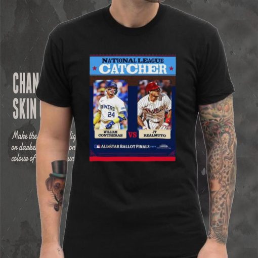 William Contreras vs Jt Realmuto National League Catcher All Star Ballot Finals 2024 Shirt