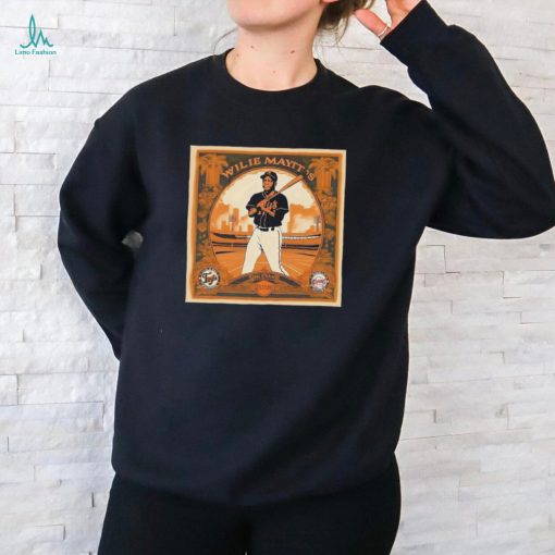 Willie Mays San Francisco Giants Vintage Baseball Icon Shirt