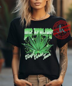 Wiz Khalifa Leaf Vinyl Verse Tour T shirts