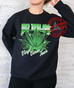 Wiz Khalifa Leaf Vinyl Verse Tour T shirts