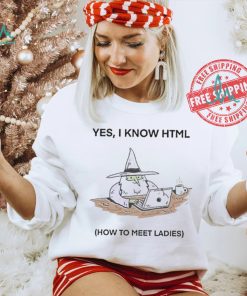 Wizard Of Barge Yes I Know Html How To Meet Ladies Shirt