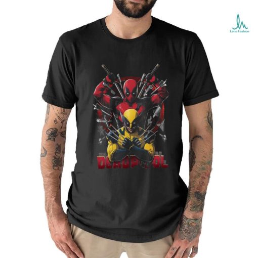 Wolverine Weapons Black Deadpool 3 Deadpool & Wolverine shirt