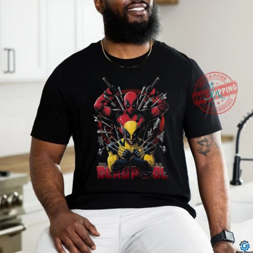 Wolverine Weapons Black Deadpool 3 Deadpool & Wolverine shirt