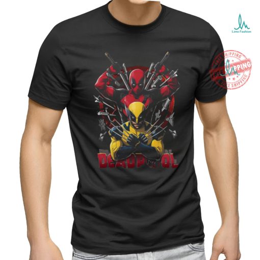 Wolverine Weapons Black Deadpool 3 Deadpool & Wolverine shirt