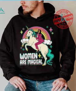 Women Are Magical Kamala Harris Unicorn Racerback Shirt