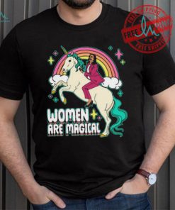 Women Are Magical Kamala Harris Unicorn Racerback Shirt