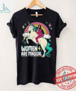 Women Are Magical Kamala Harris Unicorn Racerback Shirt