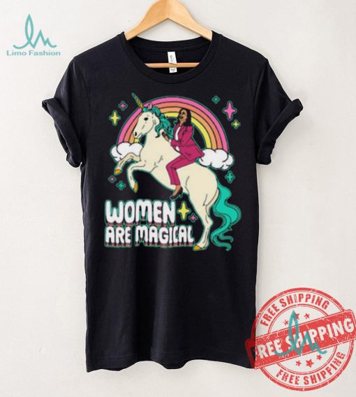 Women Are Magical Kamala Harris Unicorn Racerback Shirt