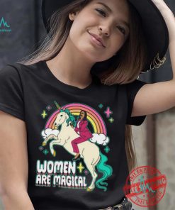 Women Are Magical Kamala Harris Unicorn Racerback Shirt