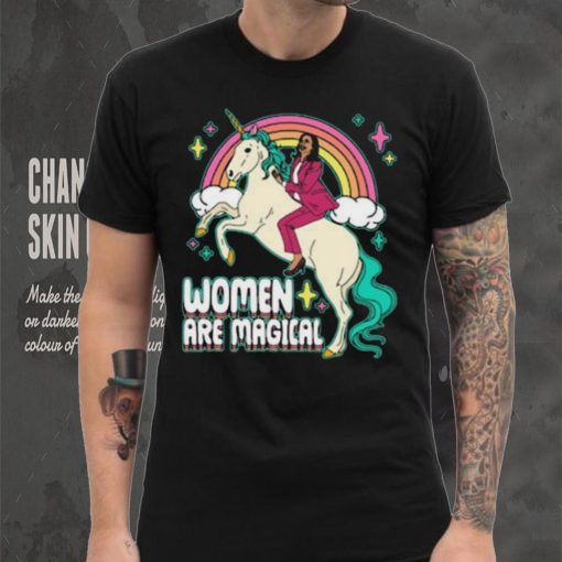 Women Are Magical Kamala Harris Unicorn Racerback Shirt