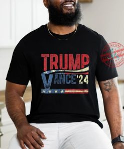 Womens trump vance 2024 donald trump 24 vance for president 2024 v neck t shirt