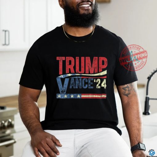 Womens trump vance 2024 donald trump 24 vance for president 2024 v neck t shirt