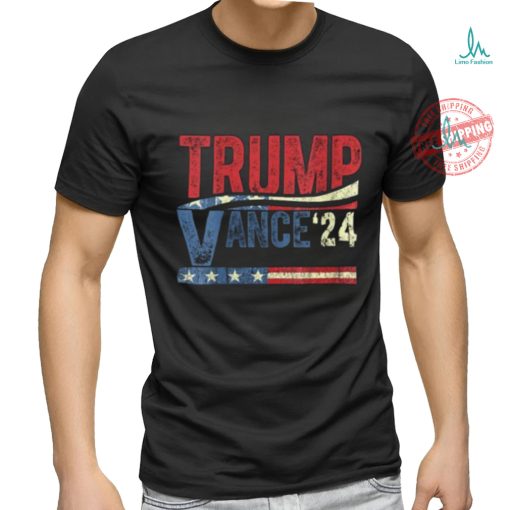 Womens trump vance 2024 donald trump 24 vance for president 2024 v neck t shirt