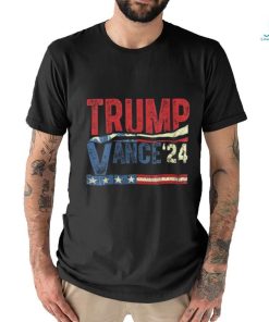 Womens trump vance 2024 donald trump 24 vance for president 2024 v neck t shirt