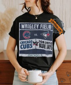 Wrigley Field Toronto Blue Jays vs Chicago Cubs 2024 Dueling Franklin T shirt