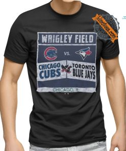 Wrigley Field Toronto Blue Jays vs Chicago Cubs 2024 Dueling Franklin T shirt