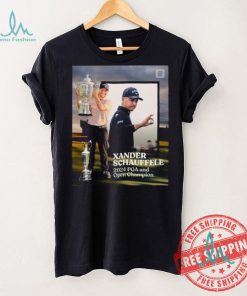 Xander Schauffele 2024 PGA and Open Champion T Shirt