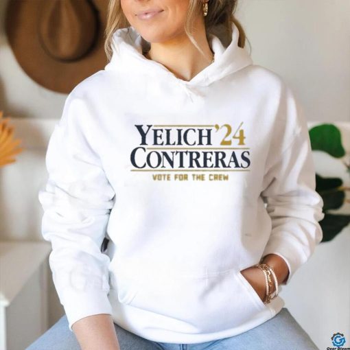 Yelichcontreras ’24 Contreras Vote For The Crew Long Sleeve T Shirt
