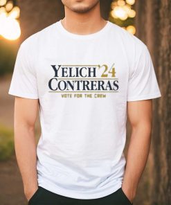 Yelichcontreras ’24 Contreras Vote For The Crew Long Sleeve T Shirt