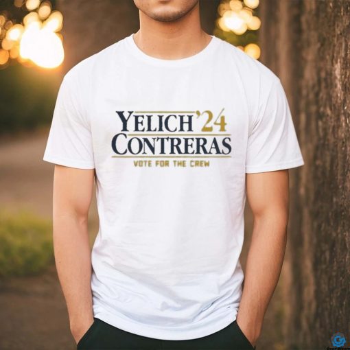 Yelichcontreras ’24 Contreras Vote For The Crew Long Sleeve T Shirt